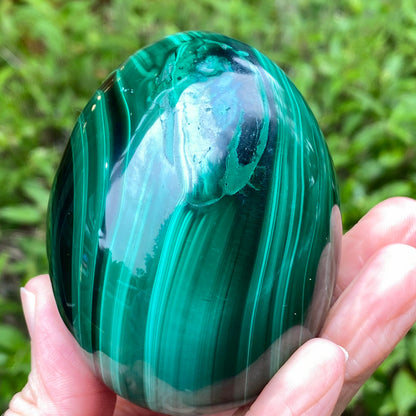 Malachite Egg, Chatoyant