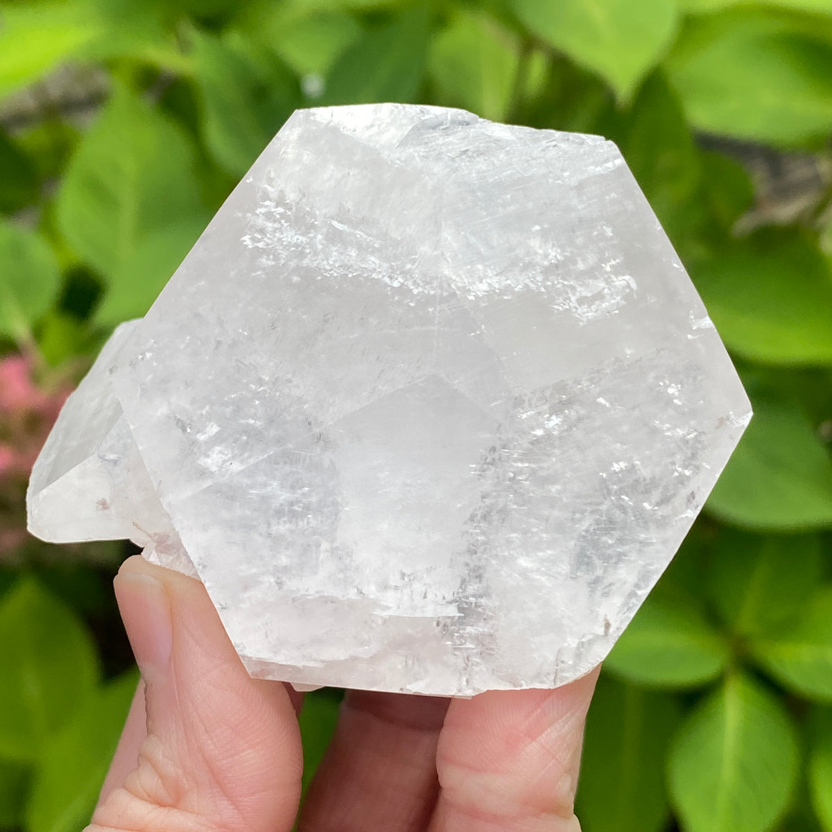 Highly Fluorescent Mercedes Calcite, Hunan