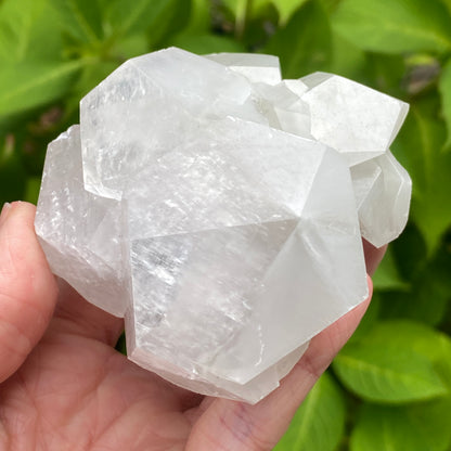 Highly Fluorescent Mercedes Calcite, Hunan