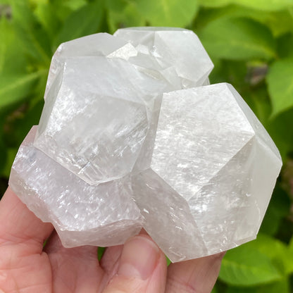 Highly Fluorescent Mercedes Calcite, Hunan