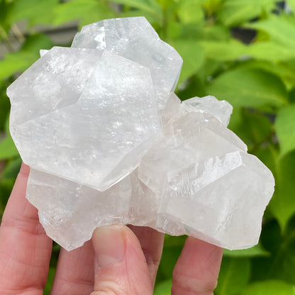 Highly Fluorescent Mercedes Calcite, Hunan
