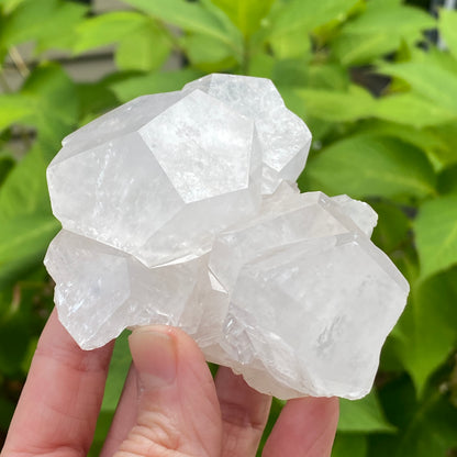 Highly Fluorescent Mercedes Calcite, Hunan