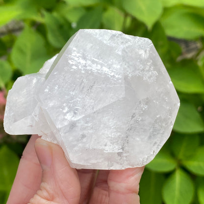 Highly Fluorescent Mercedes Calcite, Hunan