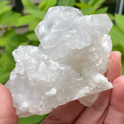 Highly Fluorescent Mercedes Calcite, Hunan