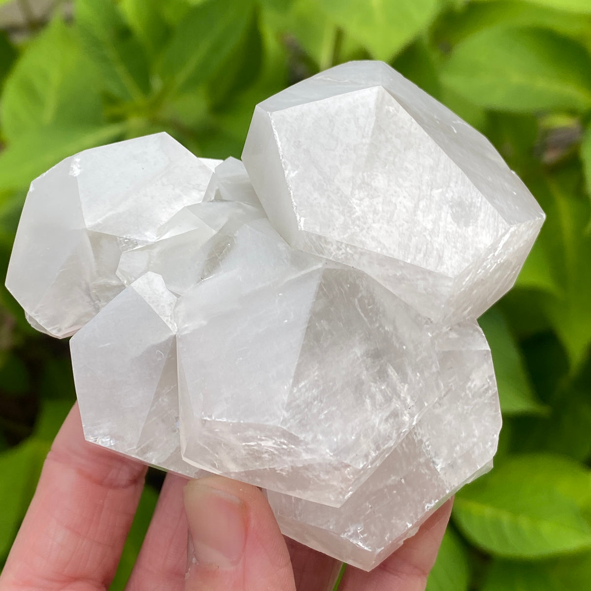 Highly Fluorescent Mercedes Calcite, Hunan