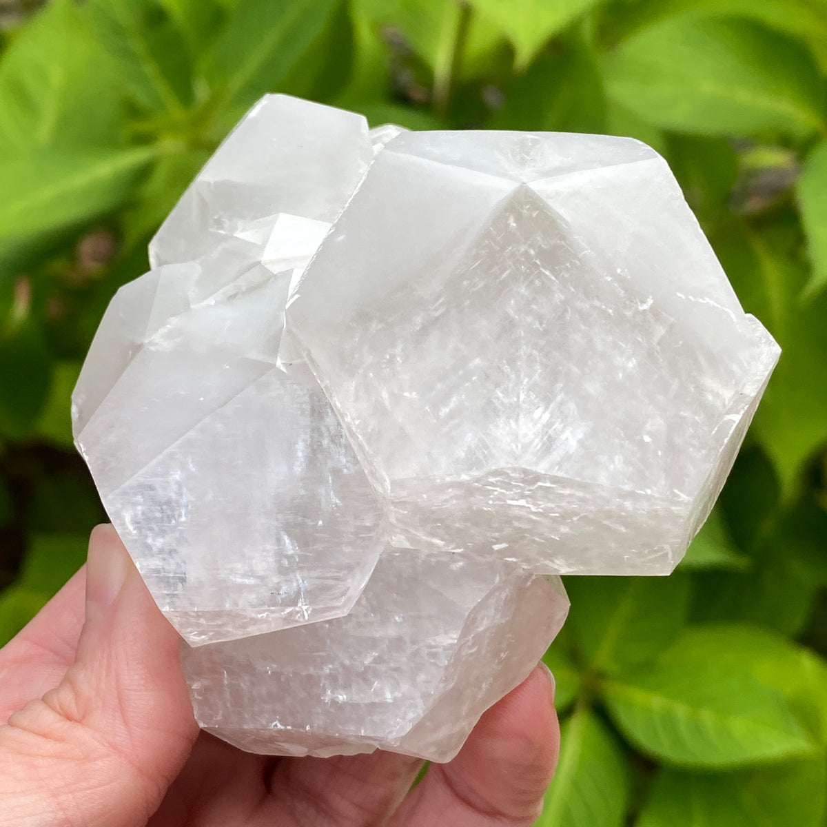 Highly Fluorescent Mercedes Calcite, Hunan