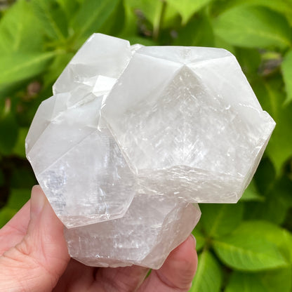 Highly Fluorescent Mercedes Calcite, Hunan
