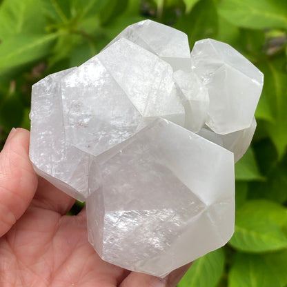 Highly Fluorescent Mercedes Calcite, Hunan