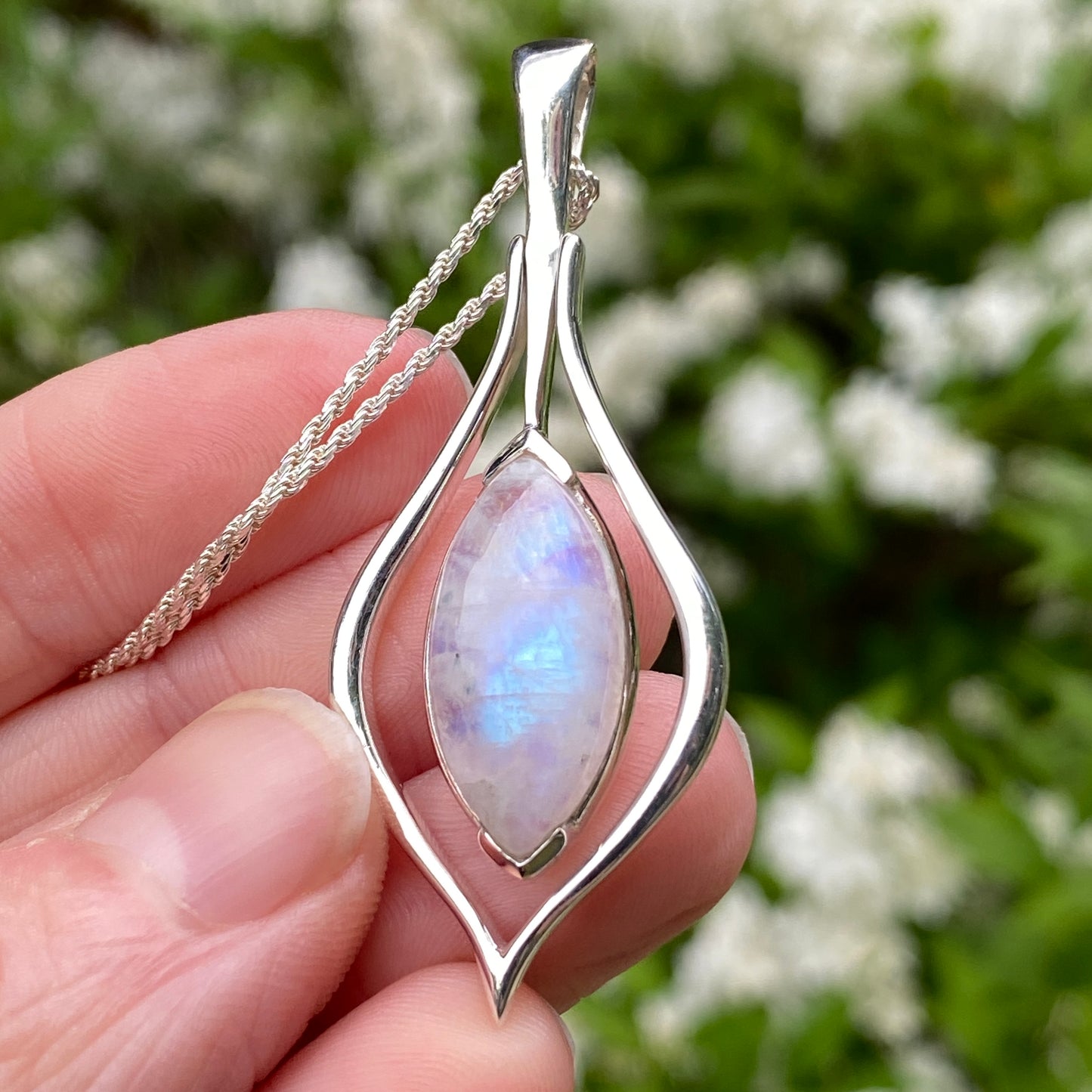 Moonstone Swing Pendant