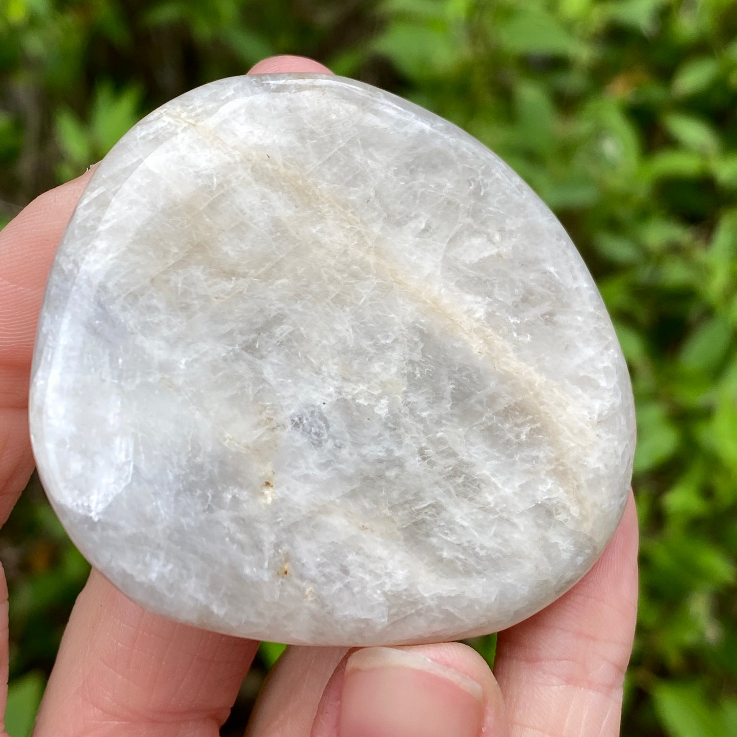 Natrolite Palm Stone