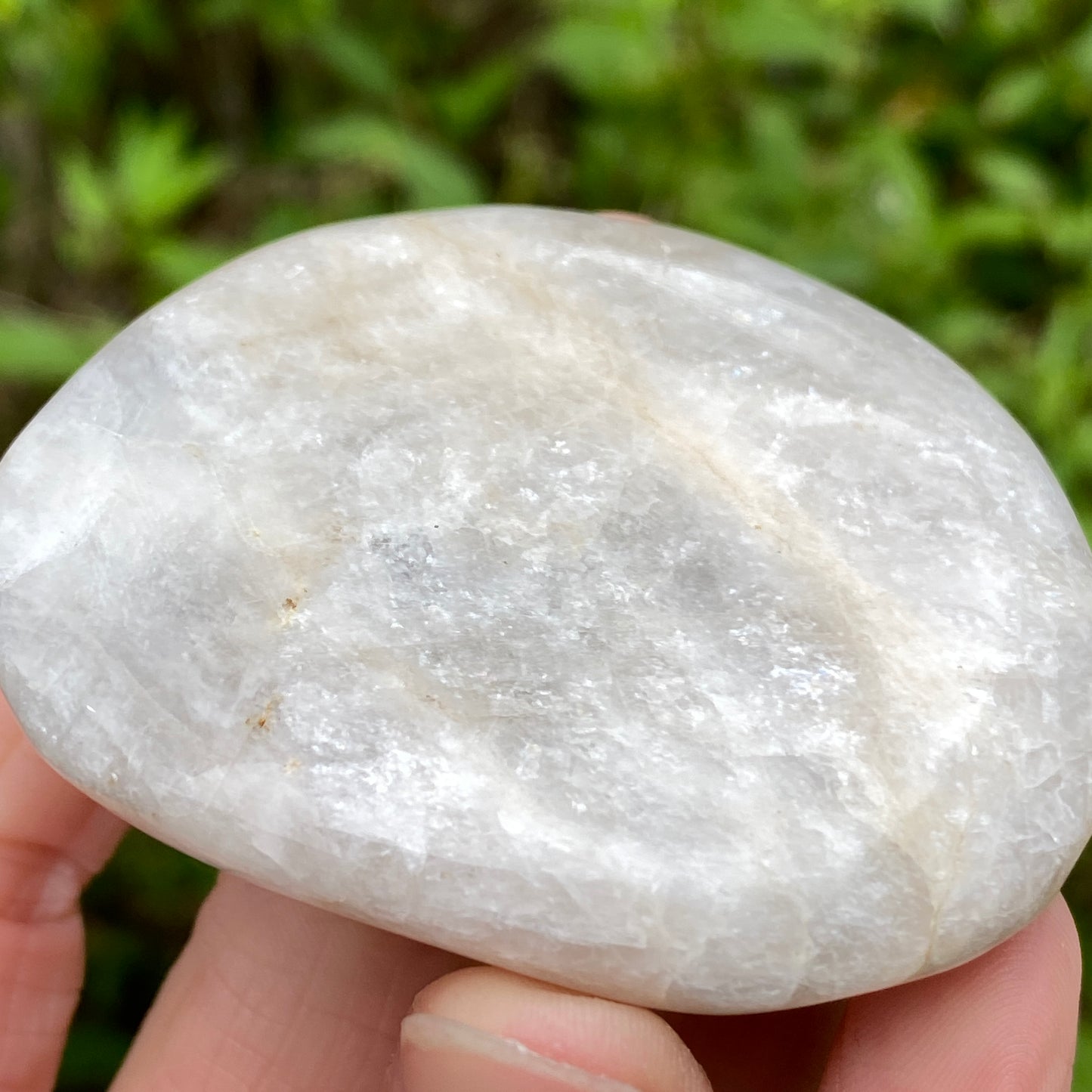 Natrolite Palm Stone