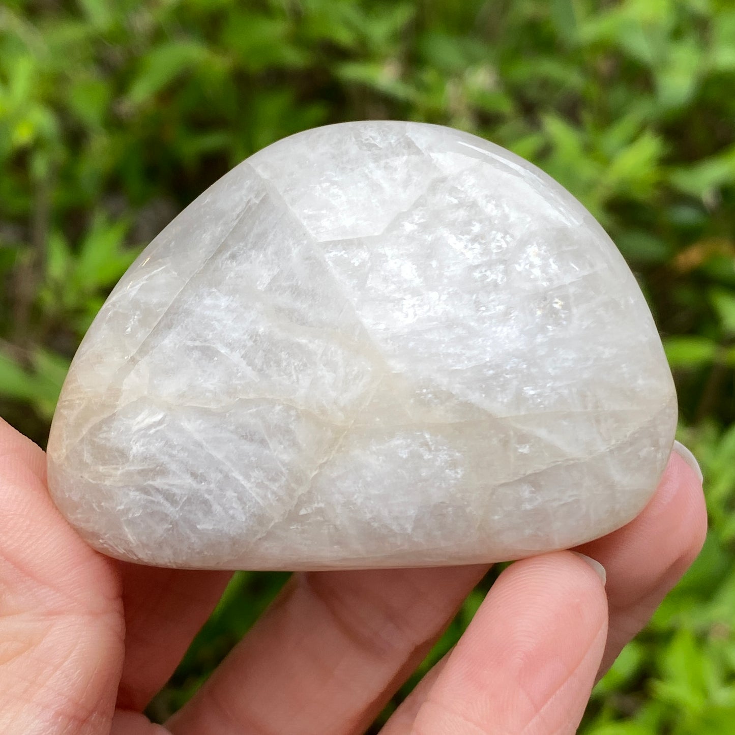 Natrolite Palm Stone