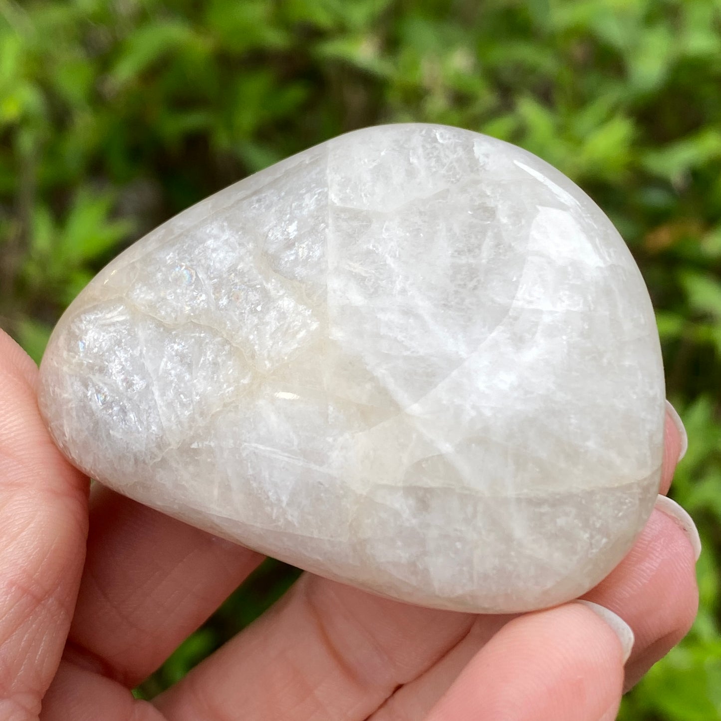 Natrolite Palm Stone