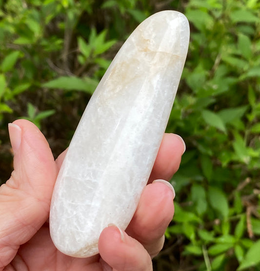 Natrolite Palm Stone