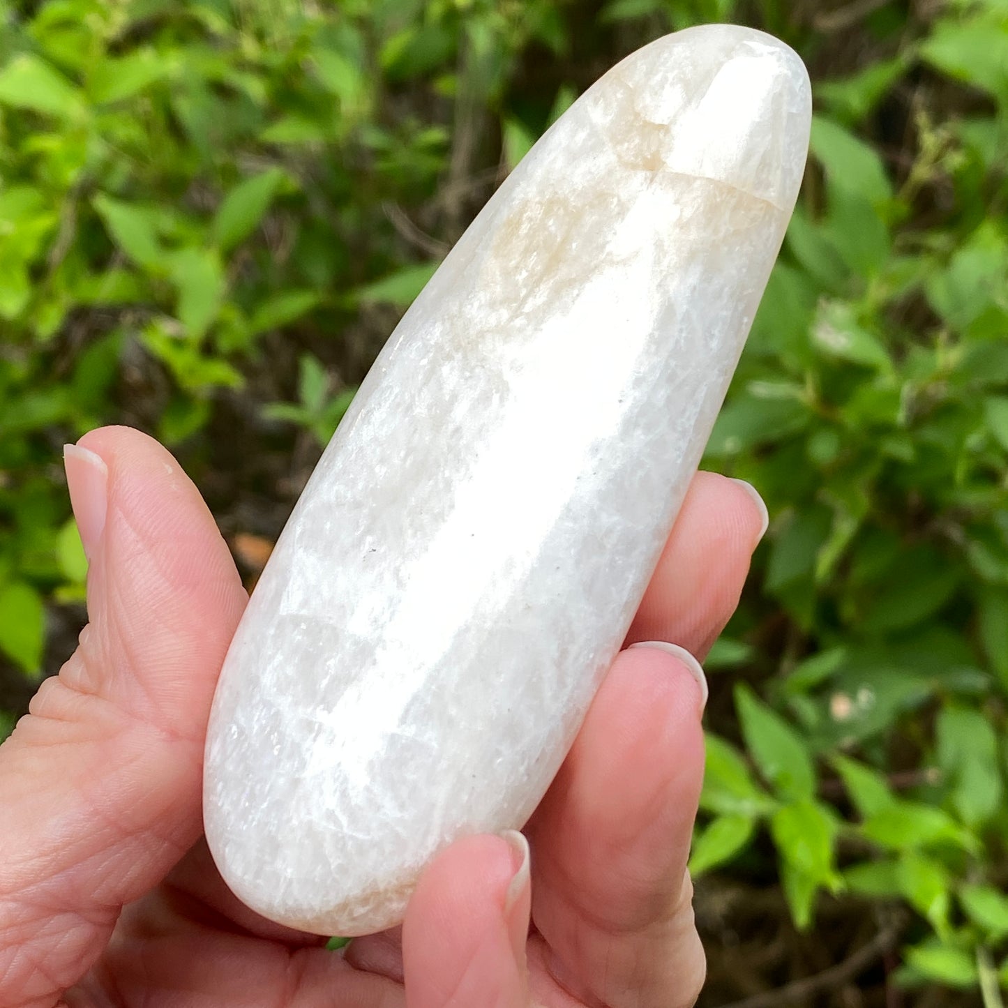 Natrolite Palm Stone