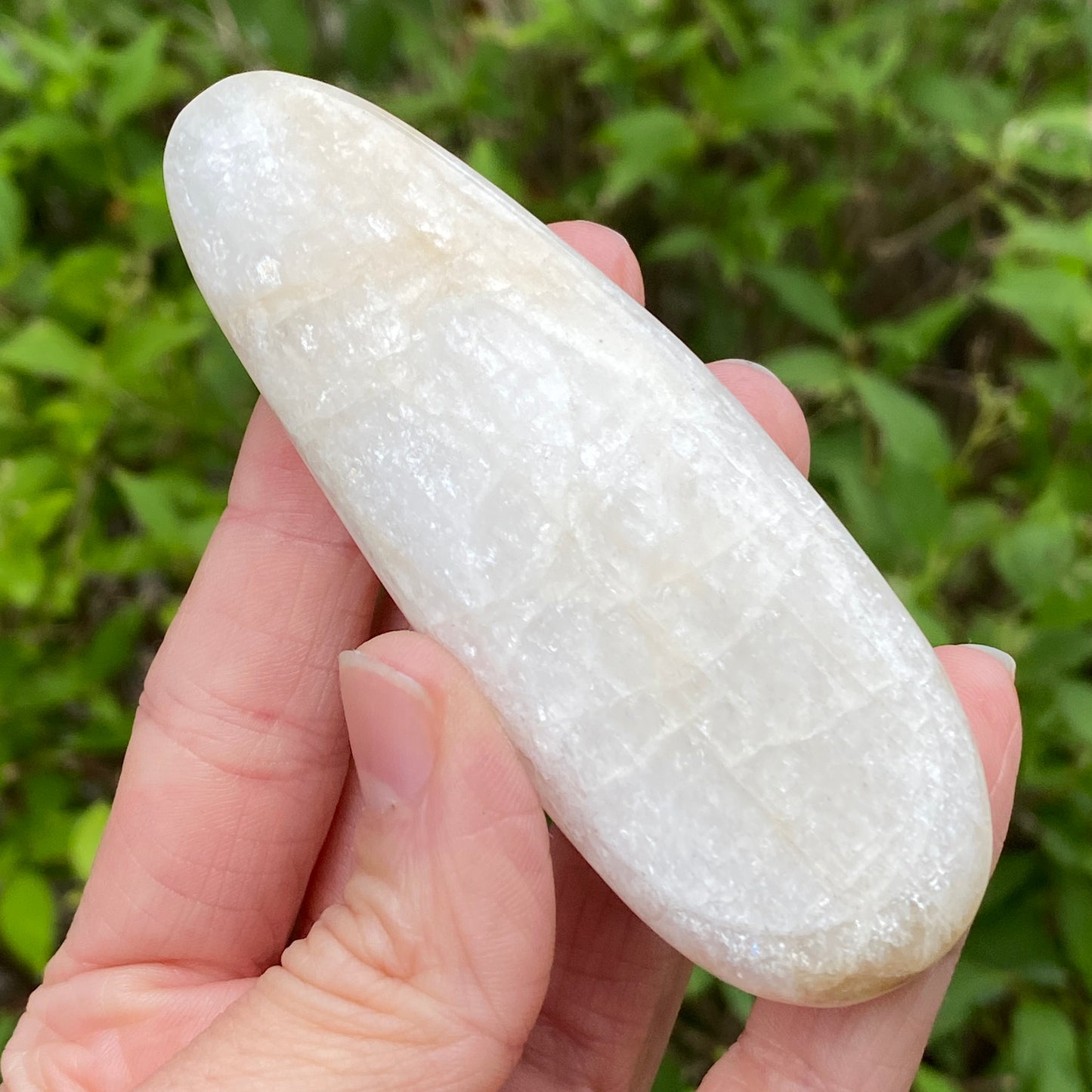 Natrolite Palm Stone