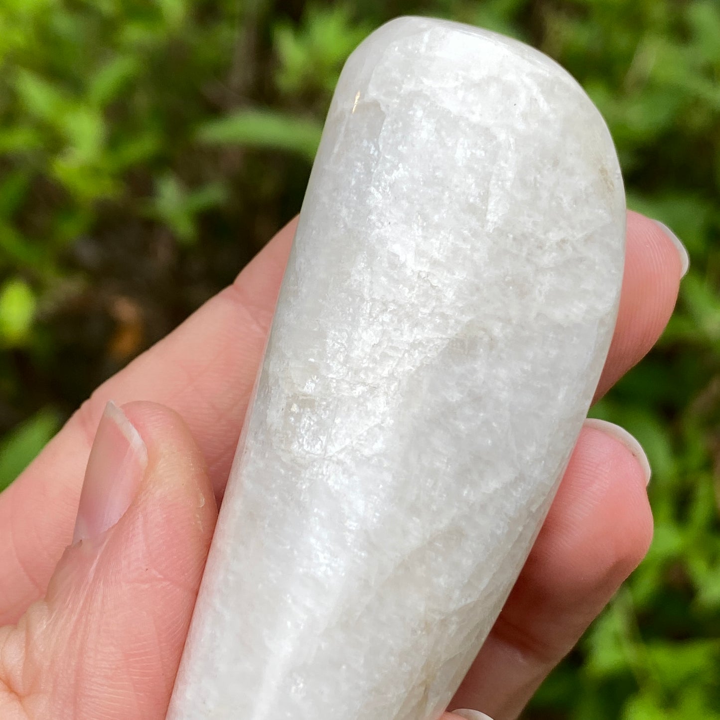 Natrolite Palm Stone