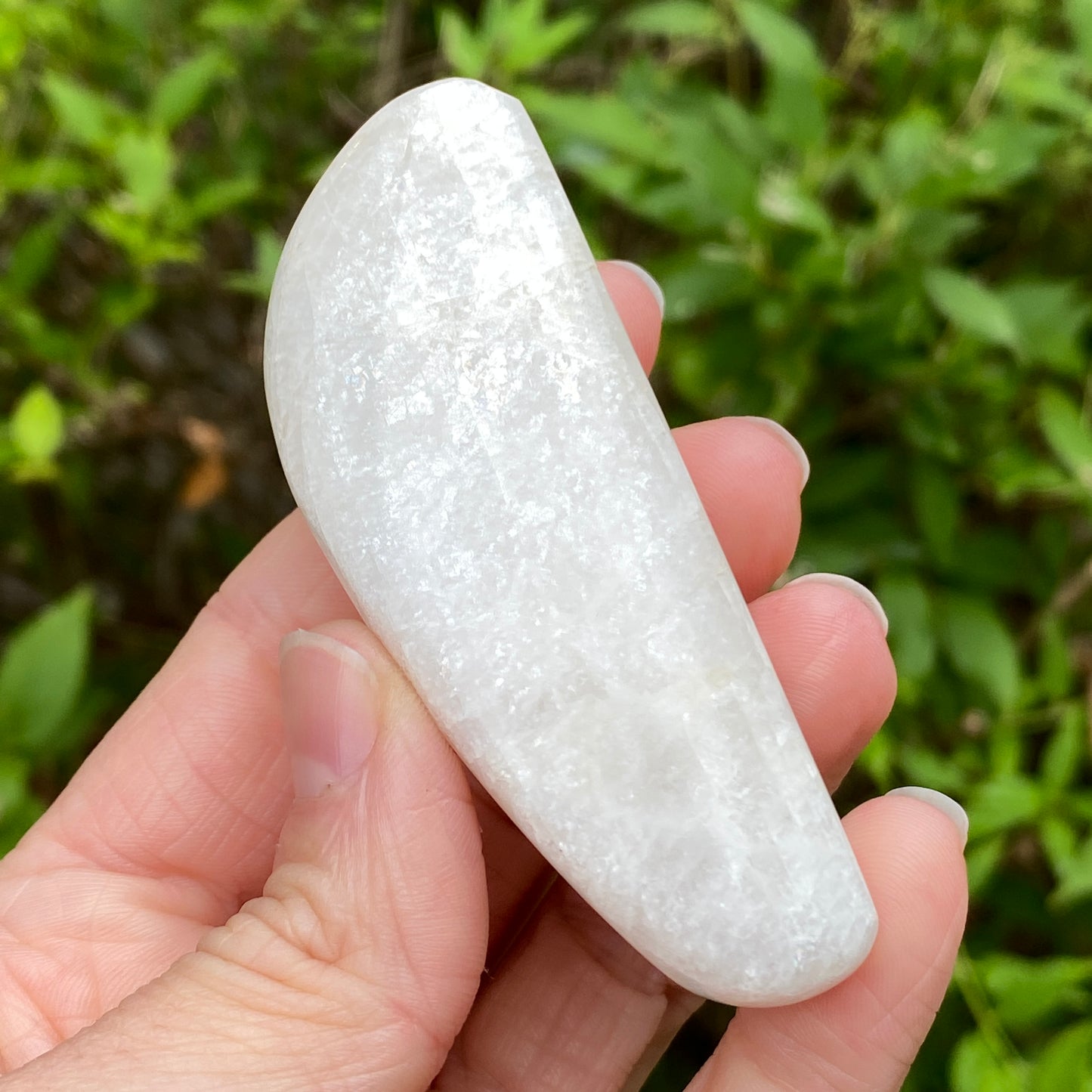 Natrolite Palm Stone