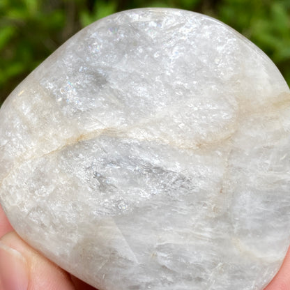 Natrolite Palm Stone