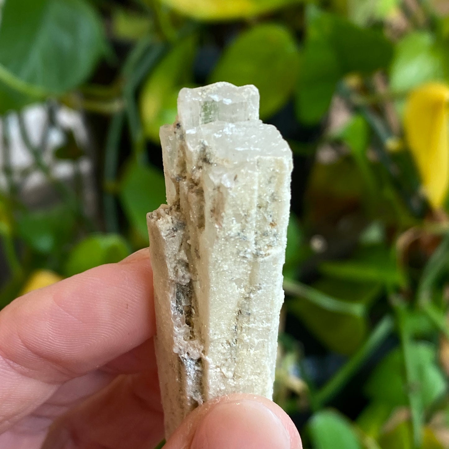 Rare Natrolite Crystal Specimen, Chimney Rock, New Jersey, 1973