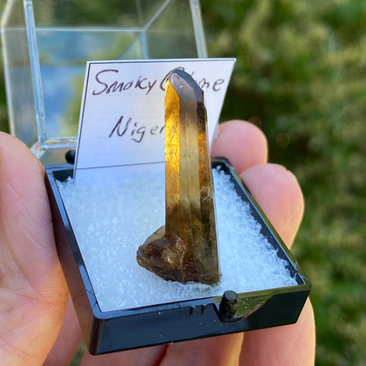 Natural Citrine Point, Nigeria