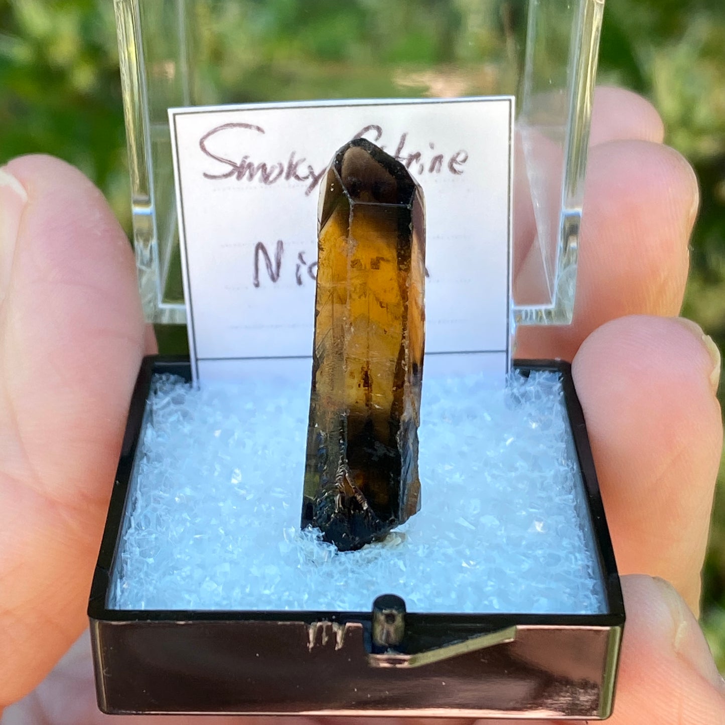 Natural Citrine Point, Nigeria