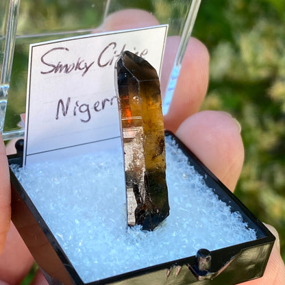 Natural Citrine Point, Nigeria