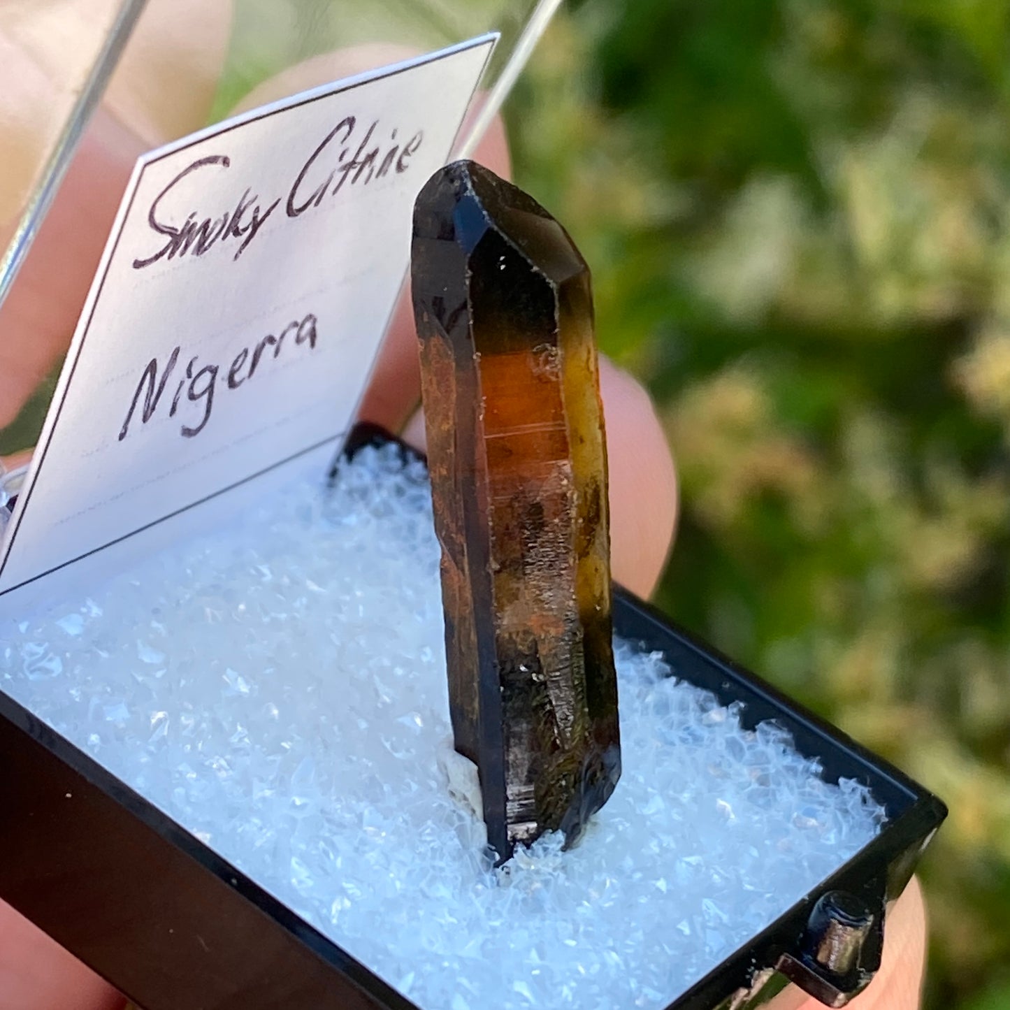 Natural Citrine Point, Nigeria