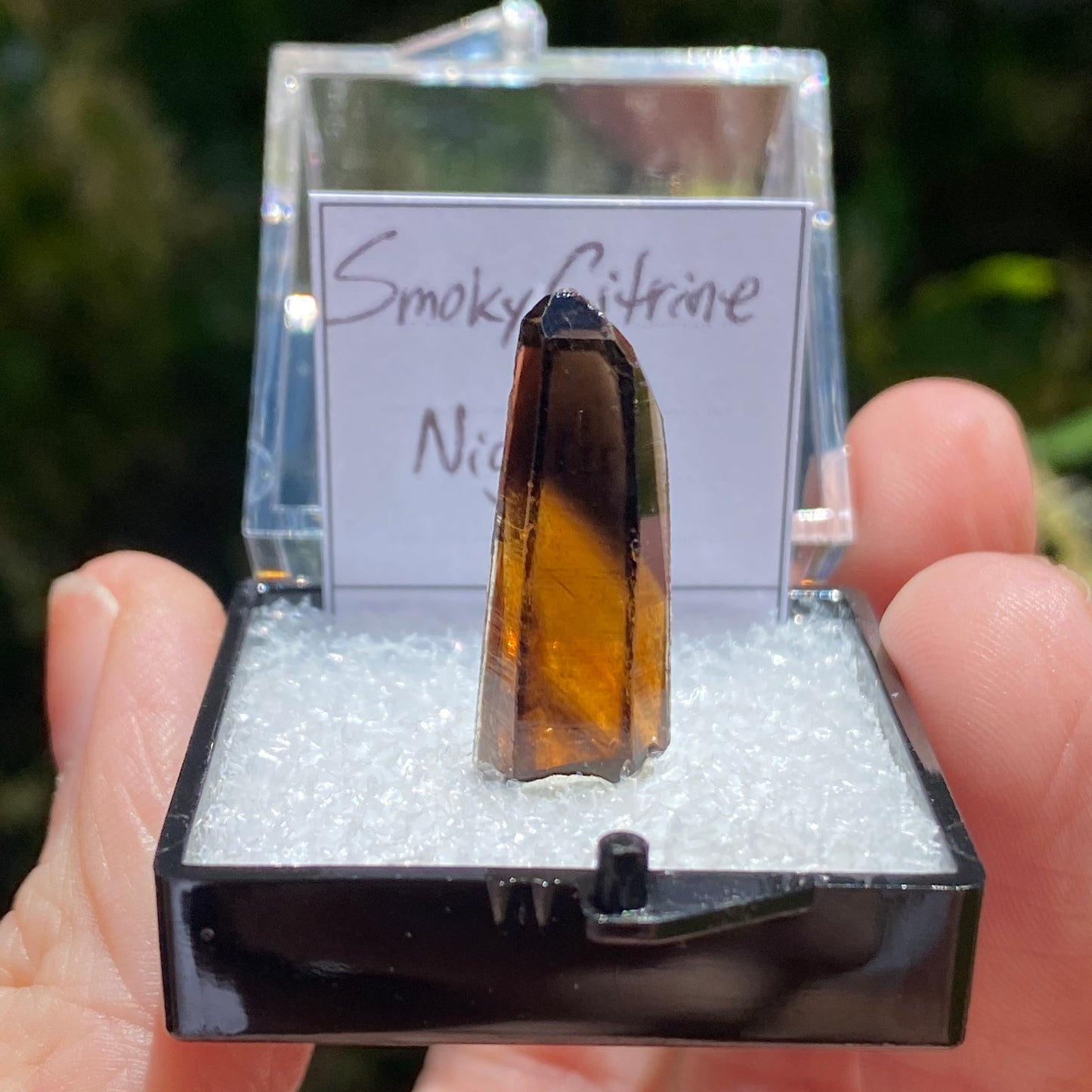 Natural Citrine Point, Nigeria