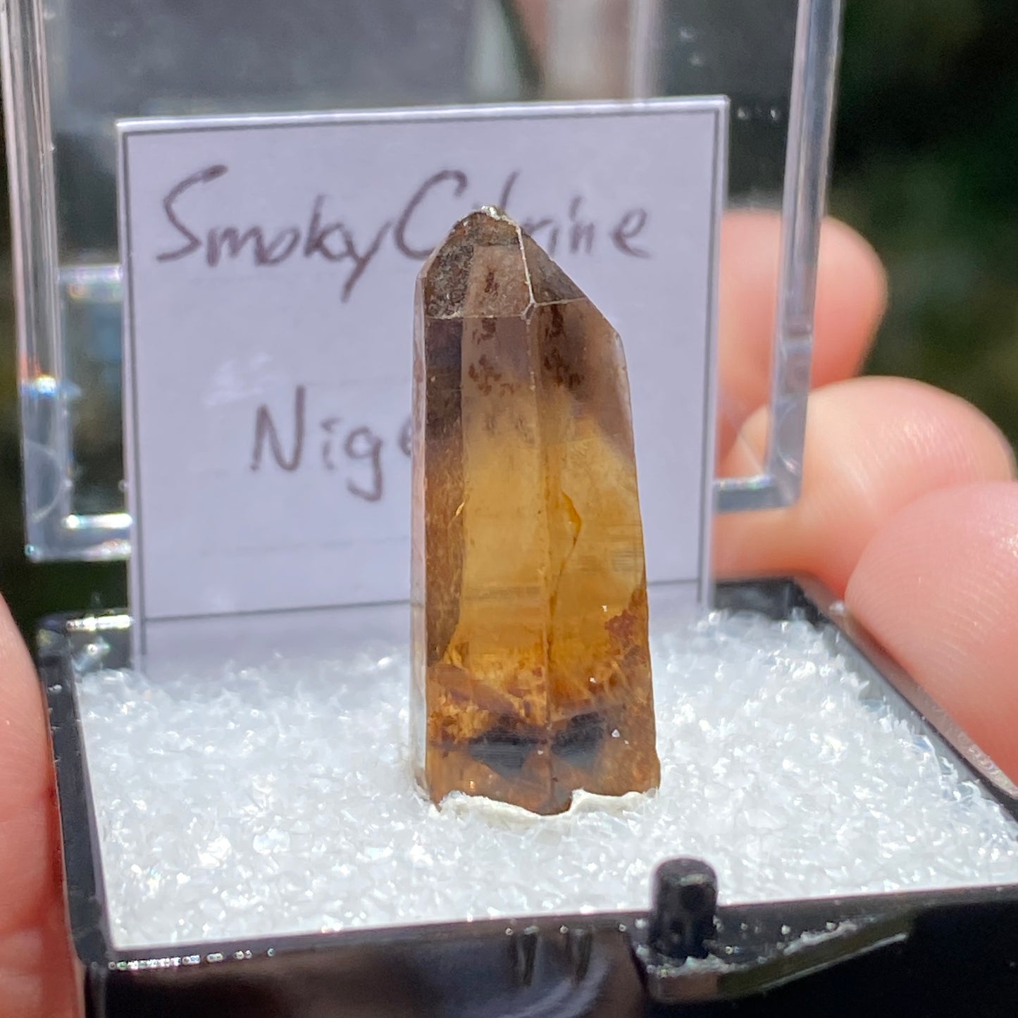 Natural Citrine Point, Nigeria