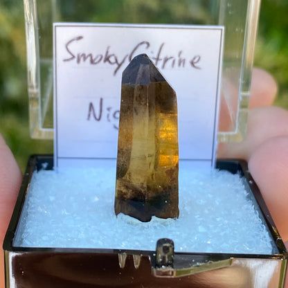 Natural Citrine Point, Nigeria