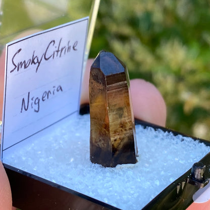 Natural Citrine Point, Nigeria