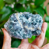 Color Changing Nigerian Fluorite, UV and Daylight Reactive, With Quartz and Pyrite