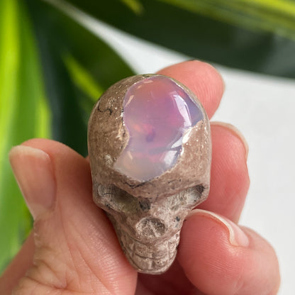 Ethiopian Opal Skull