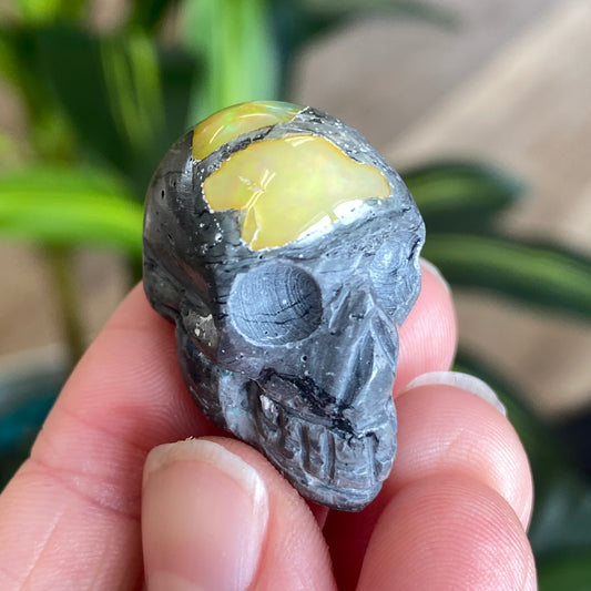 Ethiopian Opal Skull