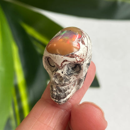 Ethiopian Opal Skull