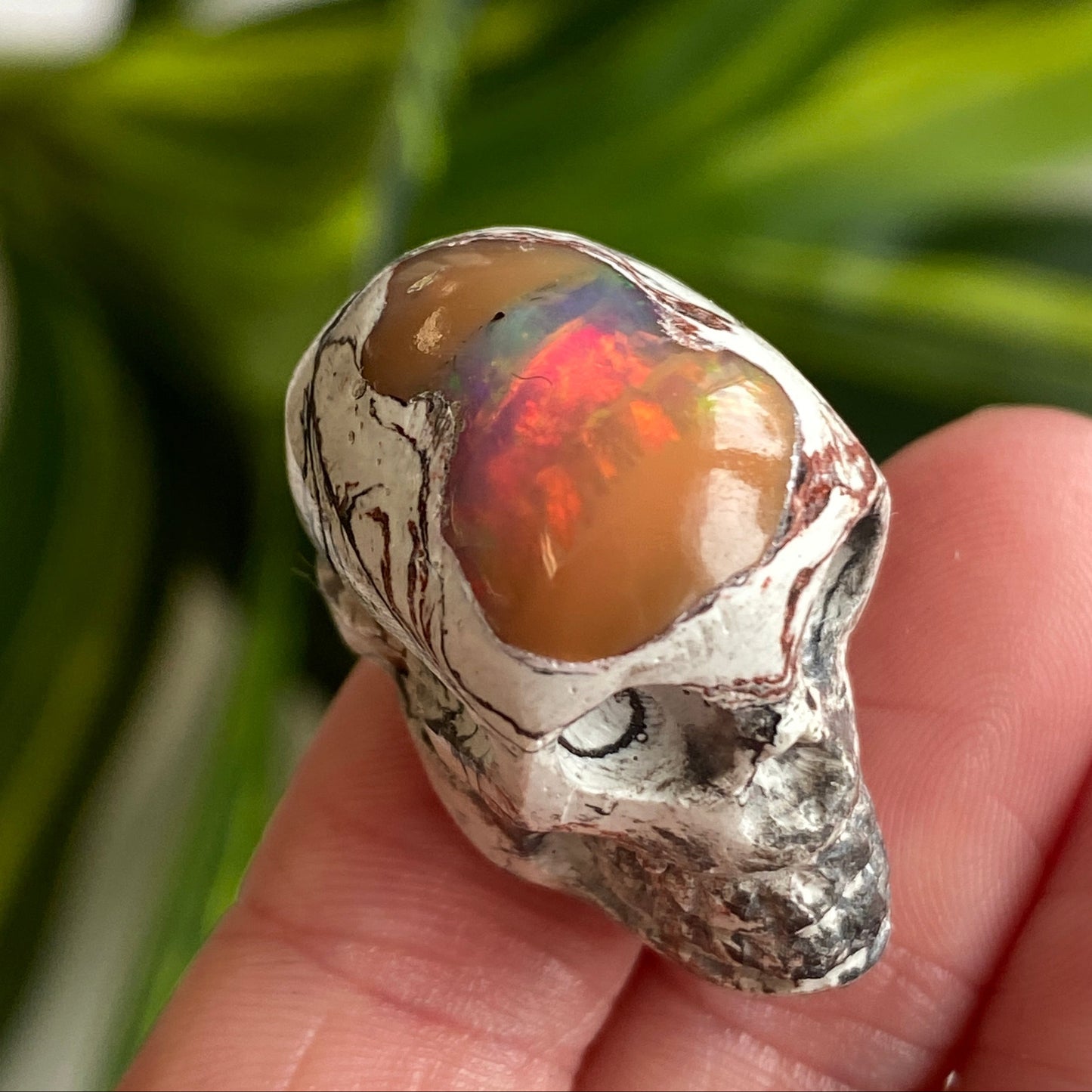 Ethiopian Opal Skull