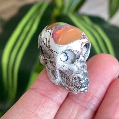 Ethiopian Opal Skull