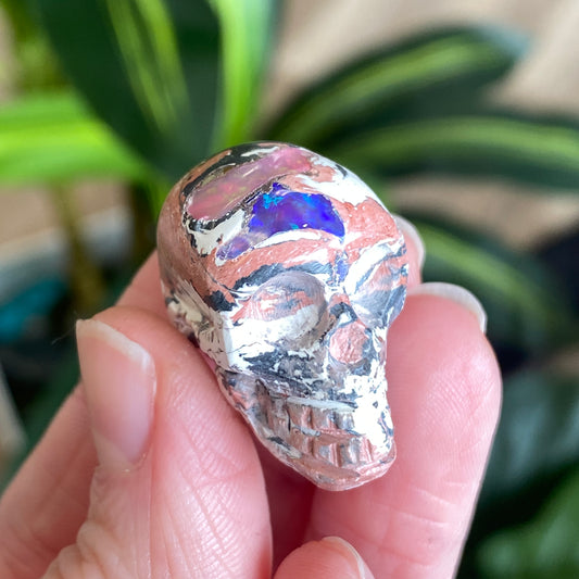 Ethiopian Opal Skull