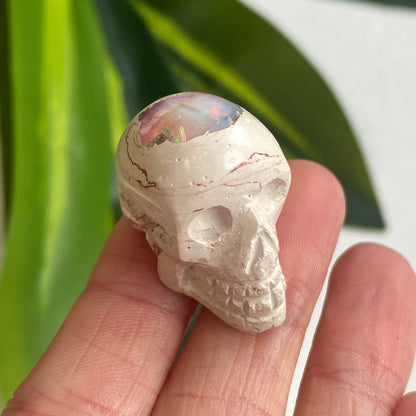 Ethiopian Opal Skull
