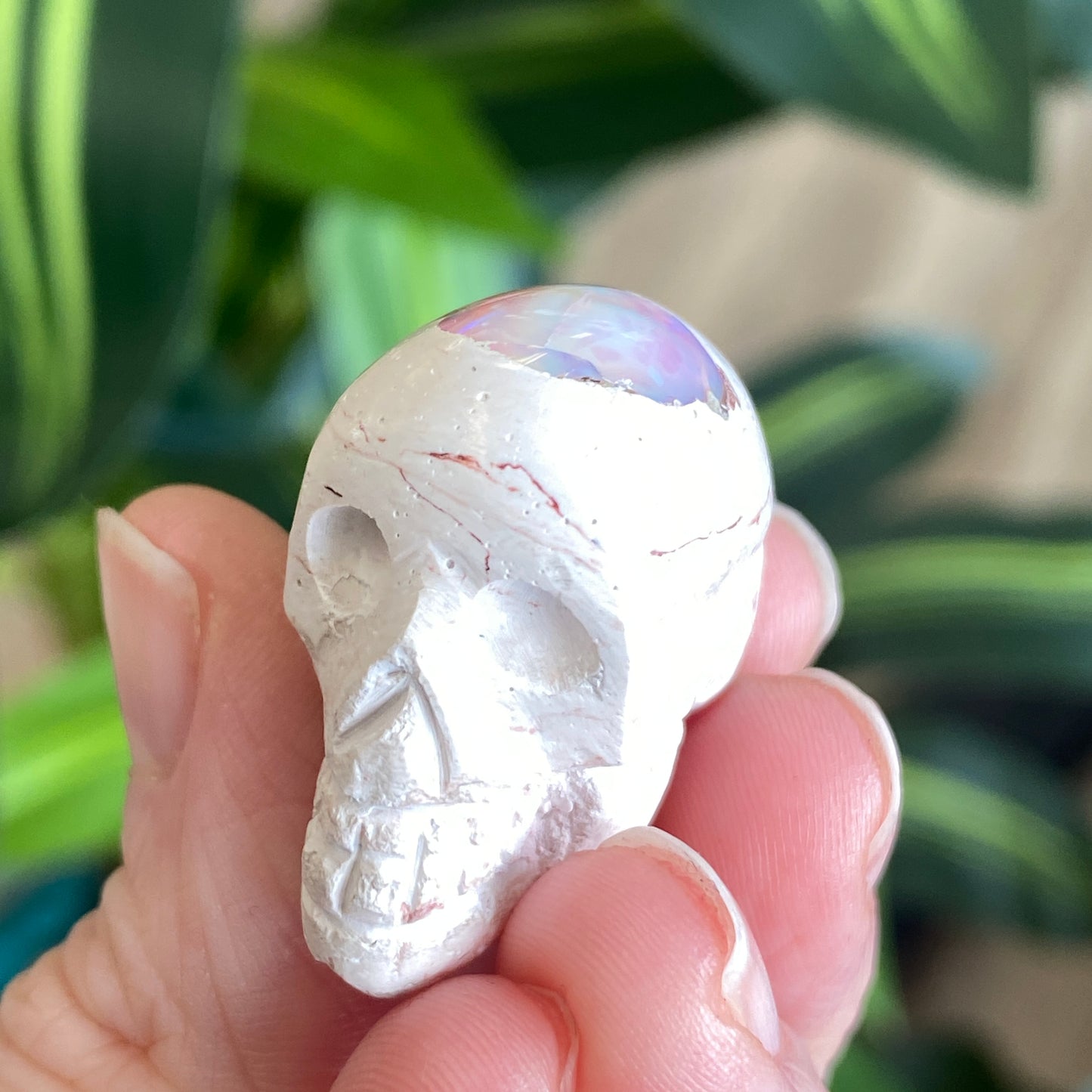Ethiopian Opal Skull