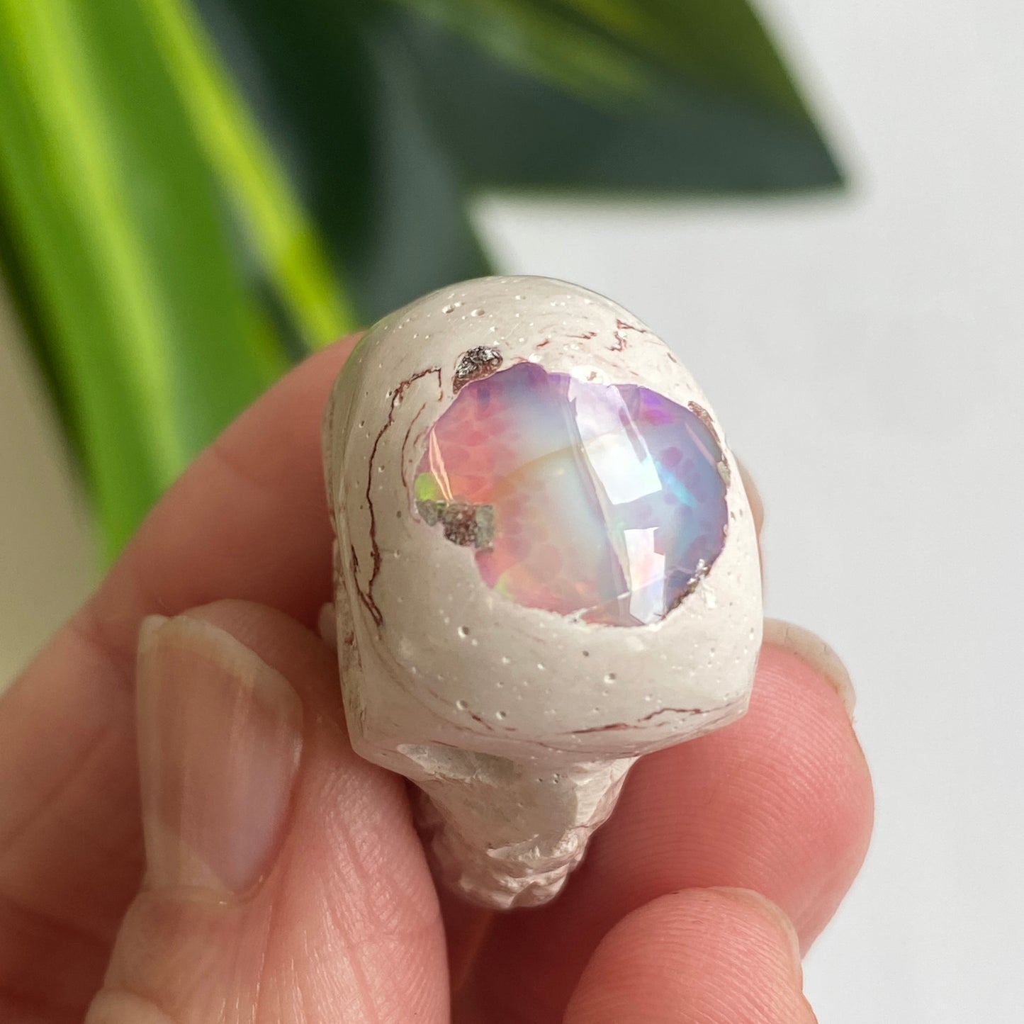 Ethiopian Opal Skull
