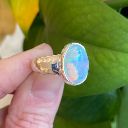 Ethiopian Opal Ring, Size 7.5