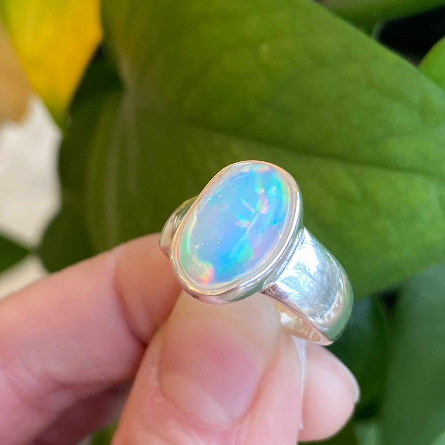 Ethiopian Opal Ring, Size 7.5