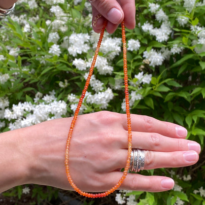 Ombre Carnelian Necklace