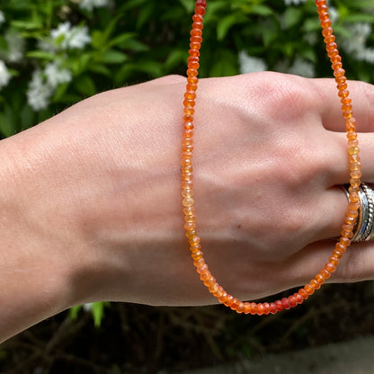 Ombre Carnelian Necklace