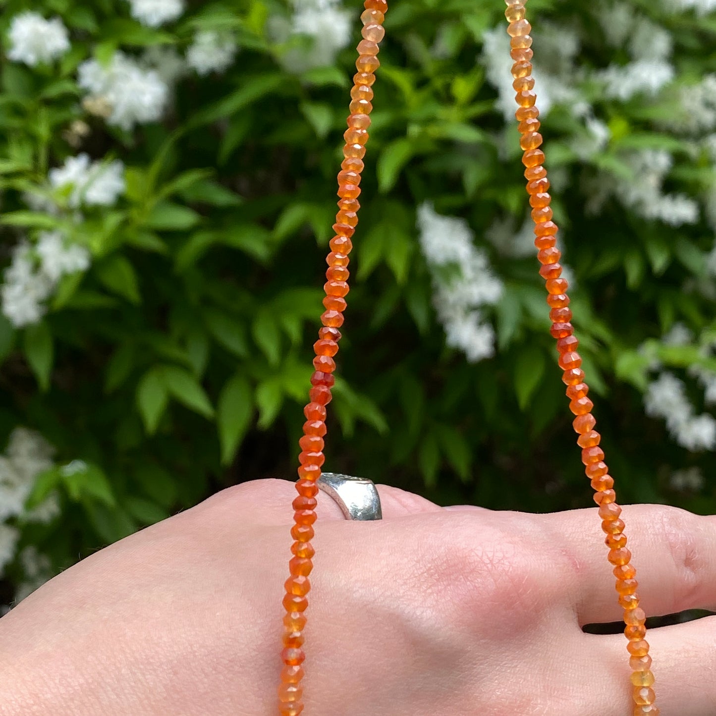 Ombre Carnelian Necklace