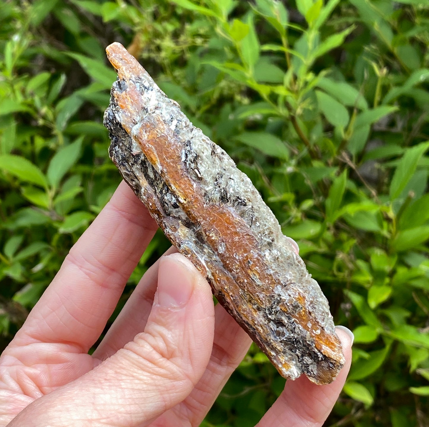 Orange Kyanite with Mica, Tanzania