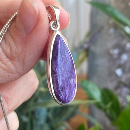 Charoite Pendant AAA