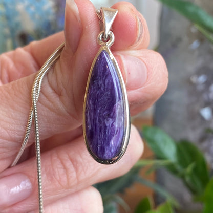 Charoite Pendant AAA